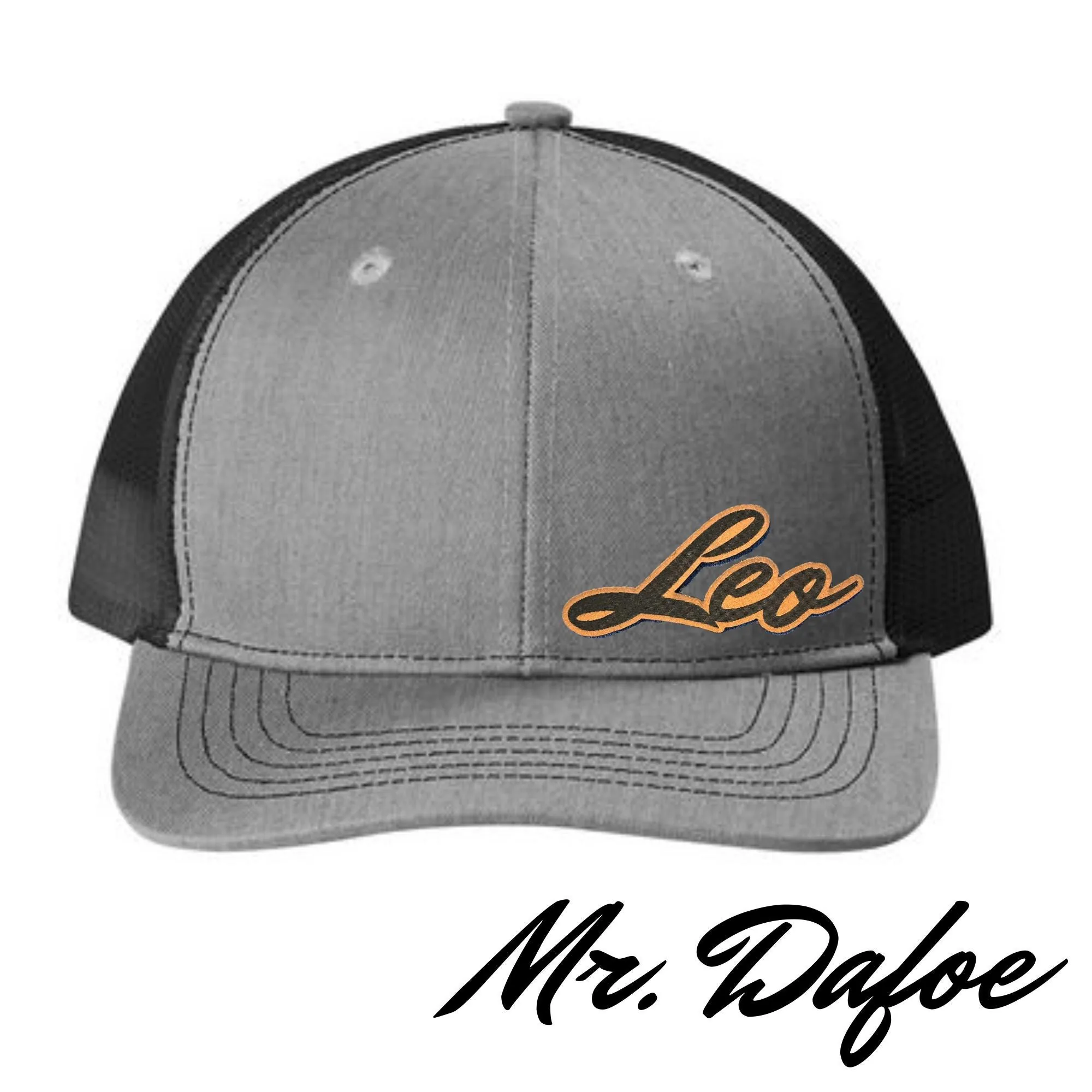 Personalized Kids Trucker Hat: Laser Engraved Name, Adjustable Baseball Cap